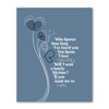 I Will Love Song - Lyric Wall Visual Artwork Print
