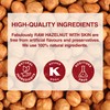 Tropgo Raw Hazelnuts - 500g - Packed Fresh Large Hazelnut