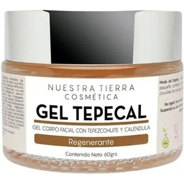 Gel Regenerante de Tepezcohuite y Caléndula 60g Todo Tipo de Piel Regenerante, Con Caléndula, Con Tepezcohuite, 60 gramos, Todo Tipo de Piel