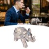 Cigar Ashtray Vintage Elephant Wind Proof Embossed Design Durable Metal