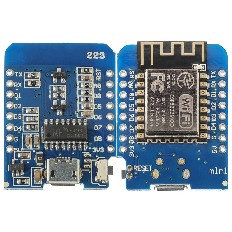 EPLZON Pack of 3 ESP8266 Mini Development Board ESP8266-12F Based