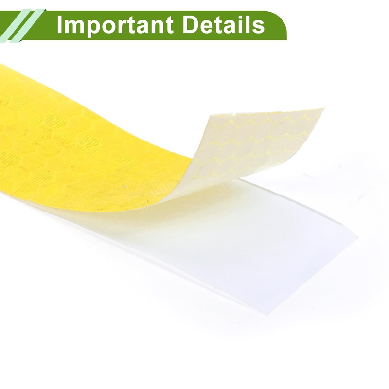 HOPESPANNER Universal 32.81ft x 0.98In Air-Release Adhesive Pinstripe Tape Reflective