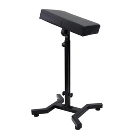 Tattoo Arm Rest, Tattoo Arm Rest Stand, Arm Rest Tattoo Supplies Accessories, Thicken Leather Pad 340° Rotation 27.6”-39” Adjustable Height Non-Slip Base Portable for Tattoo Studios