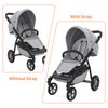 2 Pack Stroller Seat Adjustment Strap Universal Upright Stroller Seat