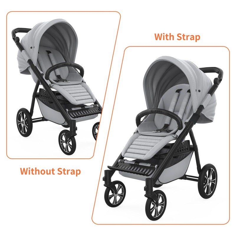 2 Pack Stroller Seat Adjustment Strap Universal Upright Stroller Seat