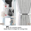 Magnetic Curtain Tiebacks 2 Pack Strong Convenient Tie Backs Clips