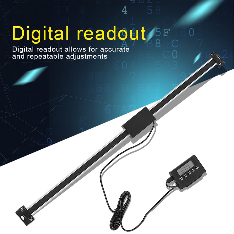 0-500mm Accurate Digital LCD Readout Scale for Milling Machines Lathes