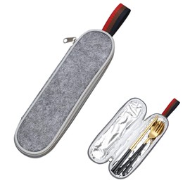 Liroyal Chopsticks Bag, Chopsticks Wrapper, Portable Chopsticks Bag, Cloth, Bento Box, Chopsticks Case, Straw, Storage Bag, For Exams, Kindergarten, Elementary School, Children, Nursery, Junior High