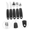 KOMBIUDA 1 Set Anti-Shake Tableware for The Elderly Feeders Reusable