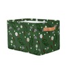 OMFUNS Sports Golf Rectangle Storage Basket Golf Ball Foldable Storage