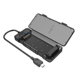 ineo M.2 NVMe (PCIe) SSD sin Herramientas a USB 3.2 Gen 2 Tipo C [C2575 M2 NVMe]