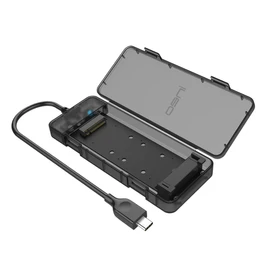 ineo M.2 NVMe (PCIe) SSD sin Herramientas a USB 3.2 Gen 2 Tipo C [C2575 M2 NVMe]