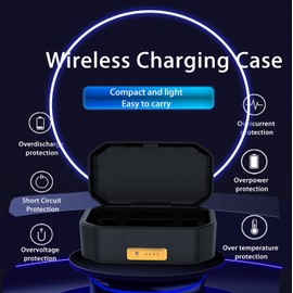 SONGING RD-CASE for Wireless Charging Case, Compatible with Rode Microphones Wireless GO 2 & Rode Microphones Wireless GO