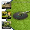 PLUMIA 9" x 20T 2-Set Carbon Steel Round Chainsaw Tooth