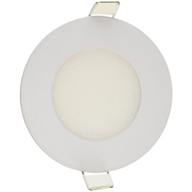 Sanelec 1131 Panel Circular para empotrar, 3W, Luz Fría
