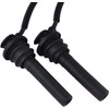 Ignition Coil Spark Plug Caps and Wires (Pair) – Fits