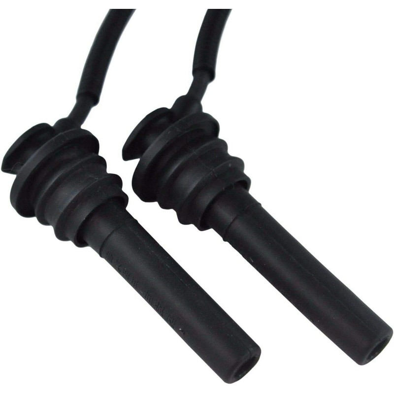Ignition Coil Spark Plug Caps and Wires (Pair) – Fits