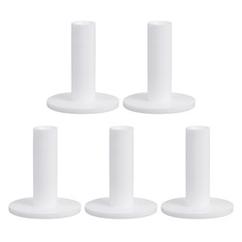 PATIKIL 2.8 Inch Rubber Golf Tees, 5 Pack Tall Practice Training Driving Range Tees Stable Ball Holder for Outdoor Indoor Hitting Mat, White