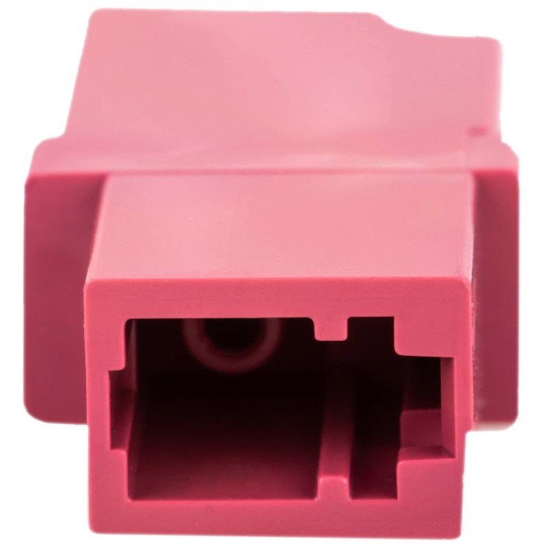 CableMarkt - LC-zu-LC-Rosa-Multimode-OM4-Simplex-Glasfaseradapter