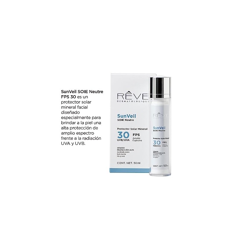 Reve Dermatologique | SunVeil SOIE Neutre 30FPS 50ml