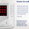 SYNLETT Nurse Call System Caregiver Pager Call System with 10