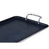 Heavy Gauge Aluminum Non-Stick Double Burner Griddle (19”x12”)