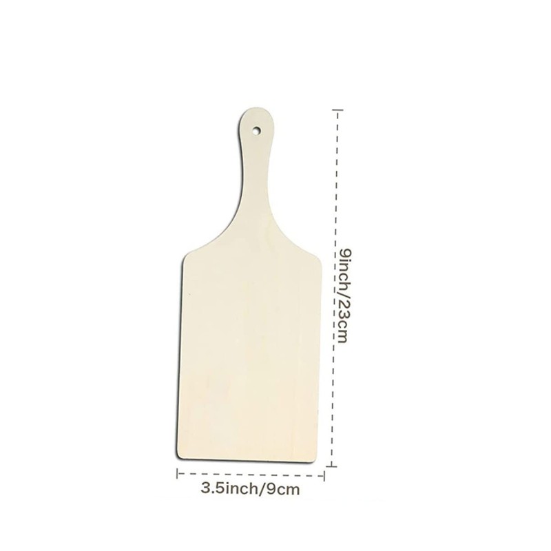 OHPHCALL 6Pcs Wooden Cutting Board DIY Tiny Chopping Board for