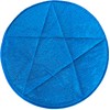 All-Star Microfiber Carpet Bonnets | 17" Blue - 6 Pack