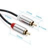 Sentivus premium audio RCA cable - 2x RCA plug to