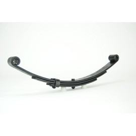 Sturdy Built (4)- Boat Trailer 3 Leaf Double Eye Springs (2 Pair) 20' 3700lbs Capacity Per Pair, Black, (24001-4)