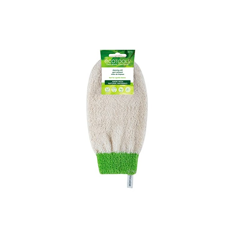EcoTools, Bath and Shower Mitt, Guante para Baño, Limpieza Profunda,