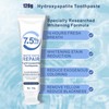 2pcs Hydroxyapatite Toothpaste,7.5% Nano Hydroxyapatite Toothpaste for Enamel Protection& Regeneration,Enamel