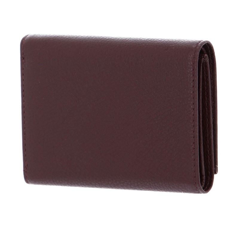 Abro Leather Dalia Flap Wallet Bordeaux, bordeaux, Elegant
