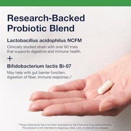 Metagenics UltraFlora Balance Probiotic - Shelf-Stable Daily Gut Health Supplement for Digestive & Immune Support* - Non-GMO & Gluten-Free - 30 Capsul