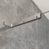 LukLoy Fixed Glass Shower Panel Glass to Wall Support Bar,