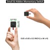 Momentary Push Button Switch 12V 24V Small Momentary Switch, 20