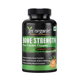 Generic Generic Calcium, Magnesium, Zinc, Vitamin D3, VIT B12, K2 - GMO, Soy, Gluten Free Ingredients - Whole Food Supplement for Bone Health - 60 Vegan Friendly Capsules