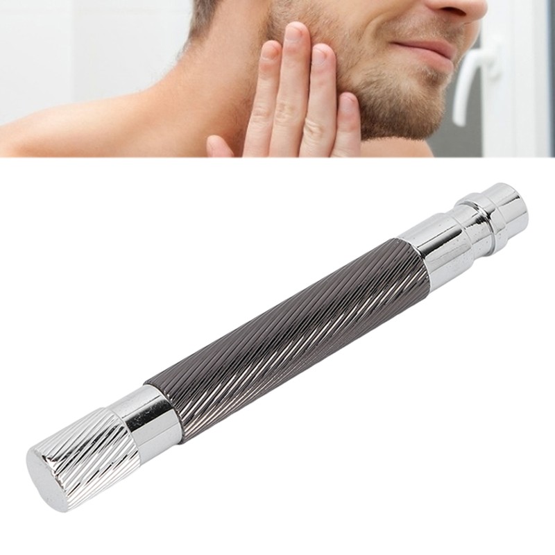 Safety Men's Razor Handle Metal Replacement Manual Razor Handle Retro