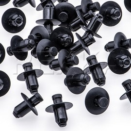 Rexka 20pcs Cowl Bumper Sight Shield Intake Duct Push Type Trim Clip for Hyundai Kia 86155-2H100 Accent, Azera, Elantra,Tucson,Forte, Optima, Rio,Sorento