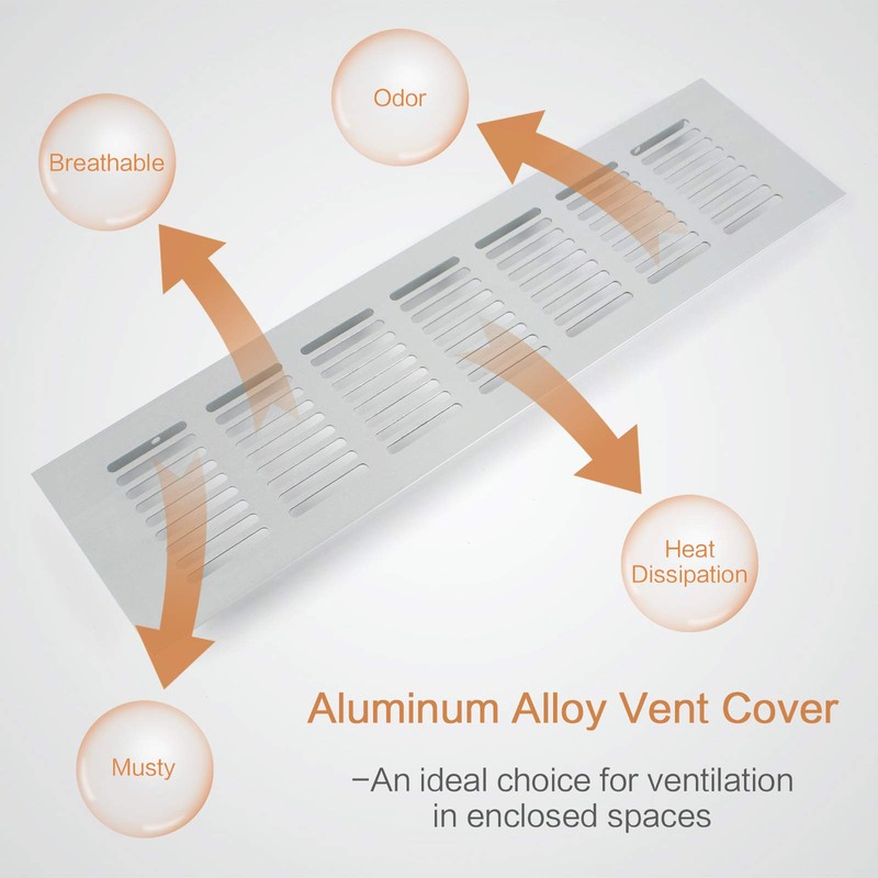 4Pcs Internal Vent Covers, Ventilation Grilles, Air Vent Grille Cover,