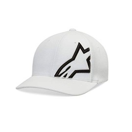 Alpinestars Men's Corp Shift Mock mesh hat Baseball Cap, White (White/Black 2010), Large (Size:LXL)