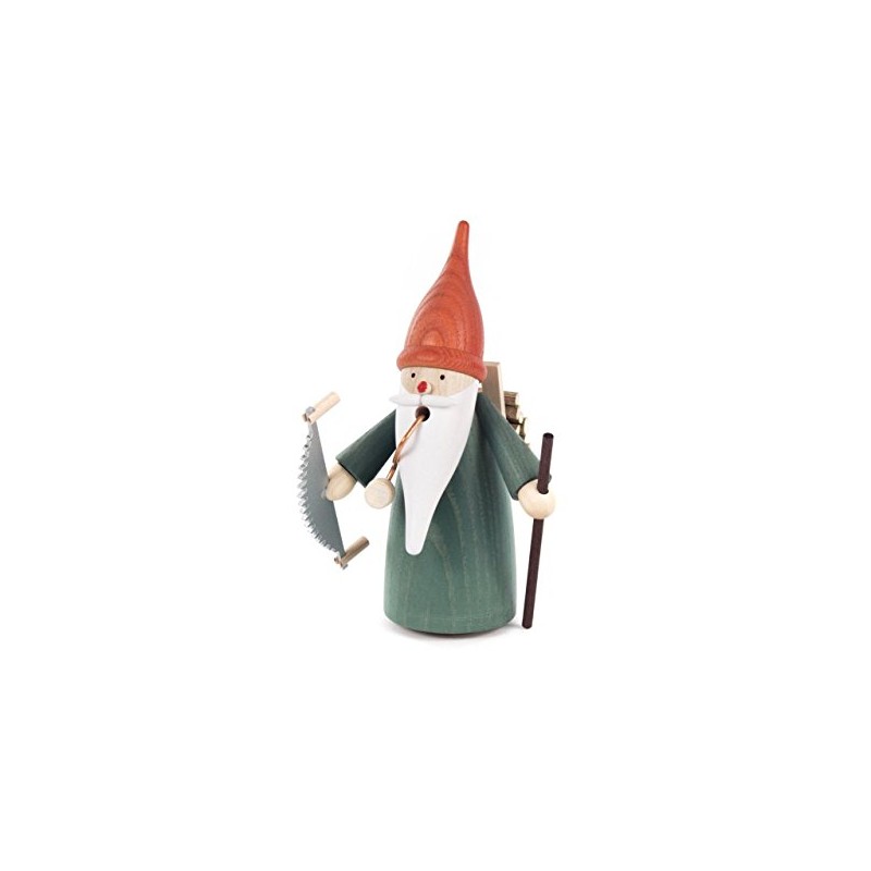 Incense Smoker Gnome Forest by Dregeno Seiffen 15 cm –