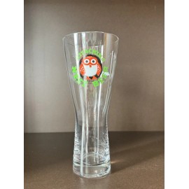 Hitachino New Hitachino Nest Beer Glass, Kiuchi Brewery Japan 7.5"H