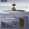 Amico Ceiling Fans with Lights, 44 inch Ceiling fan with