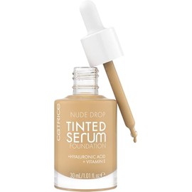 Catrice Nude Drop Tinted Serum Foundation, No. 040N, Nude, Long-Lasting, Mattifying, Natural, for Sensitive Skin, Vegan, Oil-Free, Perfume, No Alcohol, Pack of 1 (30 ml)