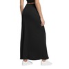 Urban CoCo Women's High Waist A-Line Maxi Skirt Comfy Ribbed