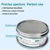 LVDALAB 304 Stainless Steel Mesh Lab Sieve, 300 Mesh (0.05mm)