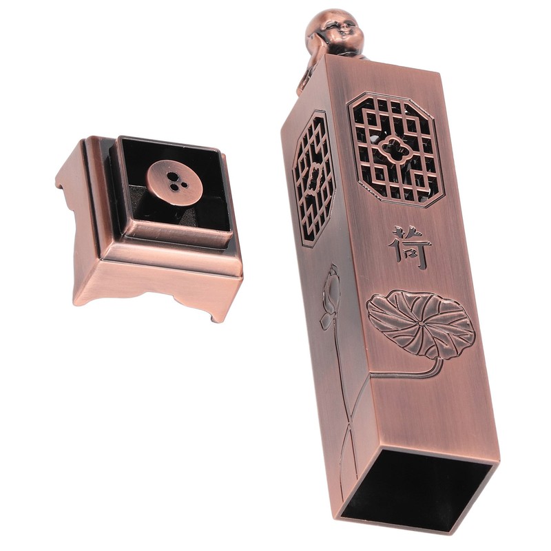 Incense Holder Elegant Appearance Hollow Design Exquisite Workmanship Smoother Texture