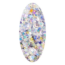 New Hair and Body Glitter Bag Pouch Holographic Cosmetic Grade Glamour (SILVER)