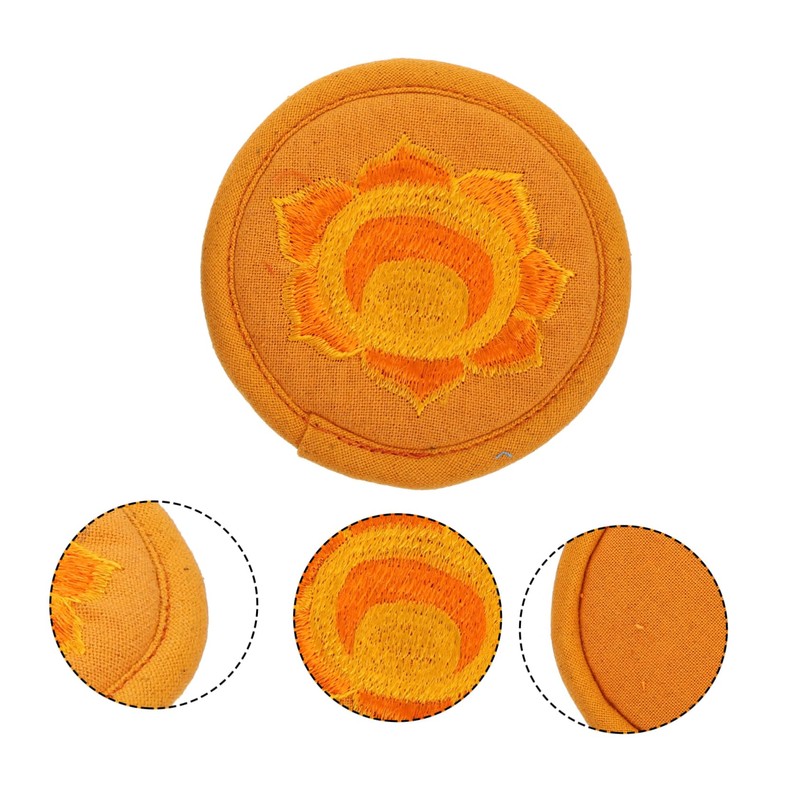 Kisangel Buddhist Bowl Pad Handmade Rounded Cushion for Sound Bowls